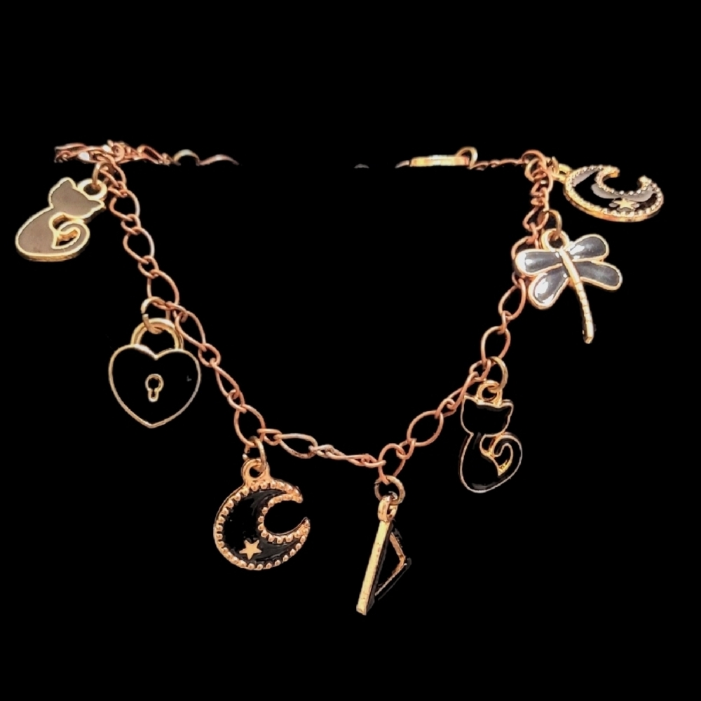 Cat Charm Bracelet